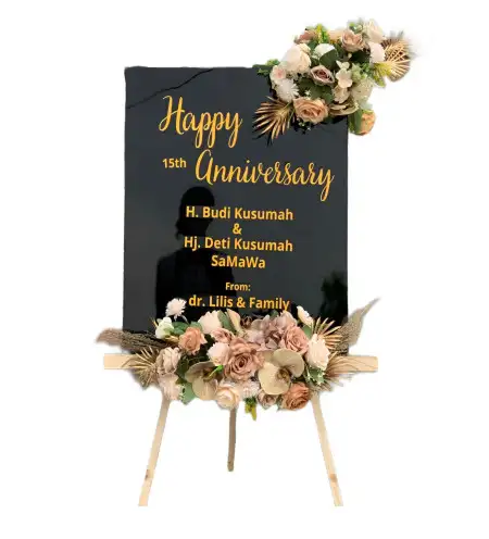 Papan Bunga Akrilik Tambaksawah